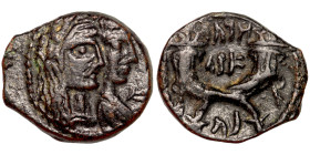 NABATEA Bronze Petra 9 BC-40 AD Aretas IV