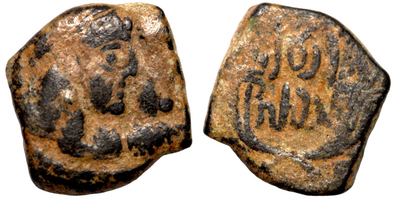 NABATEA Bronze Petra 9 BC-40 AD Aretas IV

18mm 3,86g