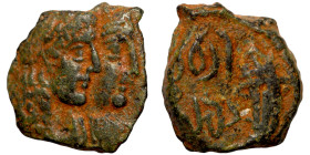 NABATEA Bronze Petra 9 BC-40 AD Aretas IV
