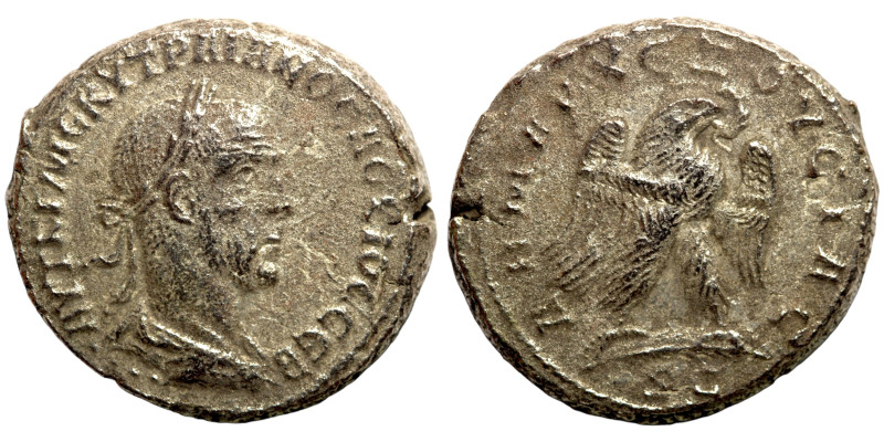 Bilon Tetradrachm Antioch Roman Province 

24mm 10,95g