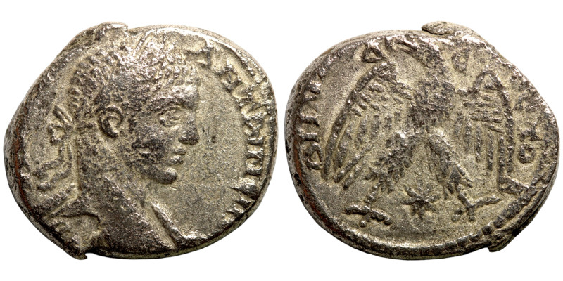 Bilon Tetradrachm Antioch Roman Province 

24mm 13,35g
