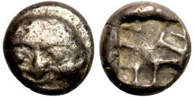 Mysia, Parion. AR Drachm, 3.24 g 12.30 mm. 5th century BC