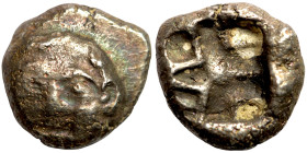 Mysia, Parion. AR Drachm, 3.24 g 12.30 mm. 5th century BC
