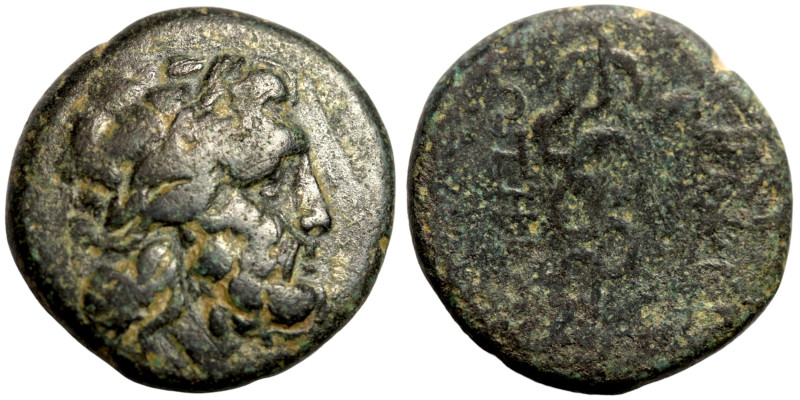 Greek coin Bronze 1-4 Century BC

17mm 4,24g