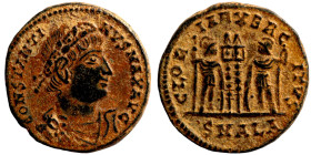 Constantinus II. (351-354 AD). Follis.