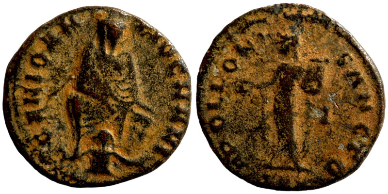 Maximinus II AD 310-313.Follis Æ

16mm 1,49g