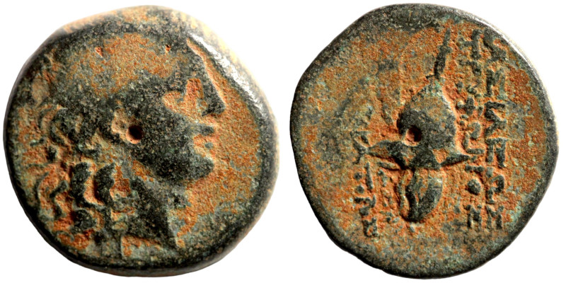 Greek coin Bronze 1-4 Century BC

17mm 5,29g