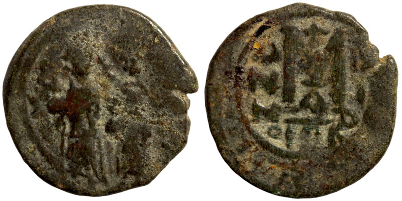 Byzantine Empire coin

30mm 10,33g