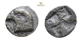 Greek AEOLIS, Kyme (Circa 480-450 BC) AR Hemiobol (7,6 mm, 0.52 g)