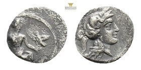 Greek CILICIA, Uncertain mint (Circa 4th century BC) AR Obol (10,9 mm, 0.67 g).