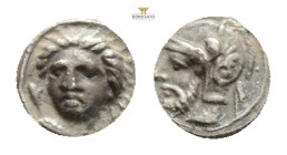 CILICIA, Tarsos, Time of Pharnabazos and Datames (Circa 379-372 BC) obol, 0.72 gr. 8,7 mm.
