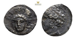 Greek Silver Coins AR obol 0,65 g. 10,6 mm.
