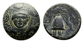 Kings of Macedon. Uncertain mint in Macedon. Alexander III - Kassander 325-310 BC. Bronze Æ 4,1 g 16,3 mm.
