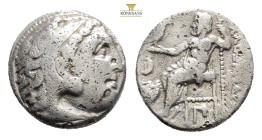 Kingdom of Macedon. Alexander III 'the Great' AR Drachm. 4,1 g. 16,6 mm.