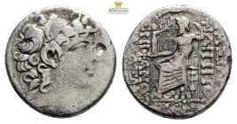 SELEUCID KINGDOM. Philip I Philadelphus (ca. 95/4-76/5 BC). AR tetradrachm (12,9 g. 26,7 mm. )