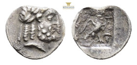 CARIA. Stratonicaea. Hemidrachm (Circa 125-85 BC). Menander, magistrate, 1 g. 12,6 mm.