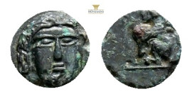 Greek coins AE Bronze 0,72 g. 9,2 mm.