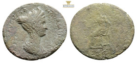Matidia (Augusta, 112-119). Ae. Bronze, 9,2 g. 29,6 mm.