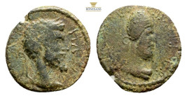 Mesopotamia, Edessa. Septimius Severus. A.D. 193-211. AE (19,3 mm, 3 g,