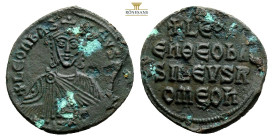 Leo VI the Wise, 886-912. Follis (Bronze, 25,8 mm, 7,8 g, ), Constantinople.