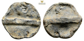 byzantine lead seal 8,4 g. 25,8 mm.