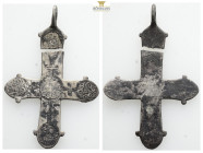 Byzantine Empire. silver Cross. Ae. 6,6 g. 59,2 mm.