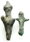 Ancient Roman bronze figure, 36,9 g.