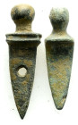 Ancient Roman bronze figures, 2 pieces, 11,3 g.