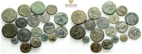 Ancient Bronze Coins….18 Pieces…Sold As Seen.No Returns.