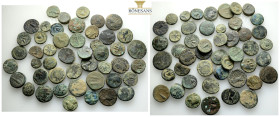 Ancient Bronze Coins….47 Pieces…Sold As Seen.No Returns.