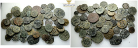Ancient Bronze Coins….50 Pieces…Sold As Seen.No Returns.