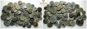 Ancient Bronze Coins….62 Pieces…Sold As Seen.No Returns.