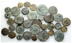 Ancient Bronze Coins….33 Pieces…Sold As Seen.No Returns.