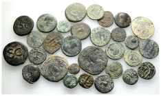 Ancient Bronze Coins….30 Pieces…Sold As Seen.No Returns.