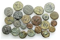 Ancient Bronze Coins….23 Pieces…Sold As Seen.No Returns.