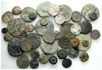 Ancient Bronze Coins….42 Pieces…Sold As Seen.No Returns.