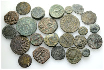 Ancient Bronze Coins….24 Pieces…Sold As Seen.No Returns.