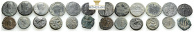 Ancient Bronze Coins….12 Pieces…Sold As Seen.No Returns.