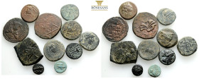 Ancient Bronze Coins….11 Pieces…Sold As Seen.No Returns.