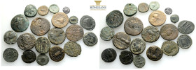 Ancient Bronze Coins….20 Pieces…Sold As Seen.No Returns.