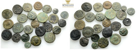 Ancient Bronze Coins….25 Pieces…Sold As Seen.No Returns.