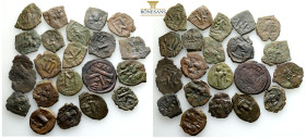 Ancient Bronze Coins….21 Pieces…Sold As Seen.No Returns.