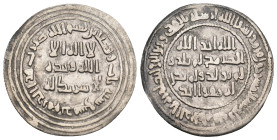UMAYYAD. Time of al-Walid I, AH 86-96 / 705-715 AD. Dimashq mint. Dated AH 93. AR Dirham. 2.38g 26.1m