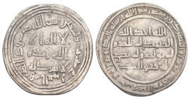 UMAYYAD. Time of al-Walid I, AH 86-96 / 705-715 AD. al-Taymara mint. Dated AH 96. AR Dirham. 2.15g 24.6m