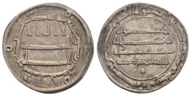 ABBASID. al-Mahdi, AH 158-169 / 775-785 AD. Madinat al-Salam mint. Dated AH 161. AR Dirham. 2.89g 24.5m