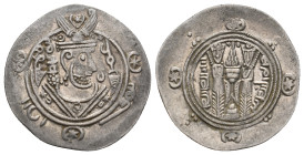ABBASID. Umar ibn al-Ala, AH 154-163 / 771-780 AD. AR Hemidrachm. 1.99g 22.9m