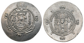 ABBASID. Sa'id b. Da'laj, AH 160-162 / 776-778 AD. AR Hemidrachm. 1.97g 24.1m