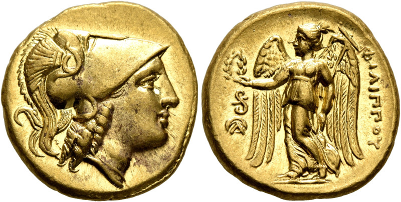 KINGS OF MACEDON. Philip III Arrhidaios, 323-317 BC. Stater (Gold, 19 mm, 8.61 g...