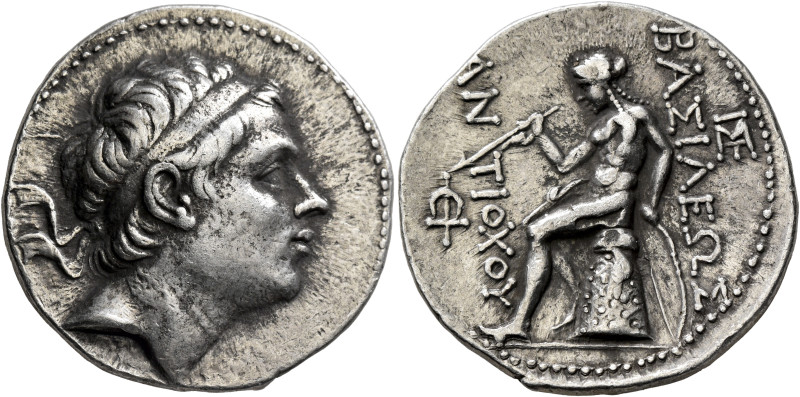 SELEUKID KINGS. Antiochos III ‘the Great’, 222-187 BC. Tetradrachm (Silver, 31 m...
