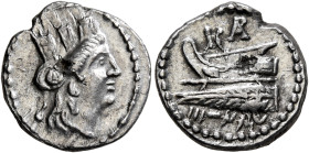 PHOENICIA. Arados. Circa 241/0-110/09 BC. Hemidrachm (Silver, 14 mm, 1.77 g, 12 h), CY 33 = 227/6. Turreted head of Tyche to right. Rev. Prow to left;...